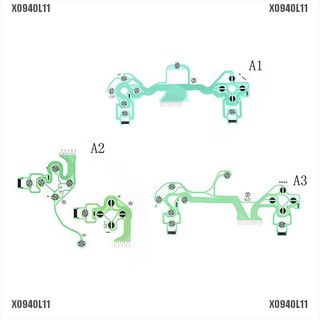 Xo94ol อะไหล่บอร์ดวงจร ปุ่มกดริบบิ้น แบบเปลี่ยน สําหรับคอนโทรลเลอร์ PS4