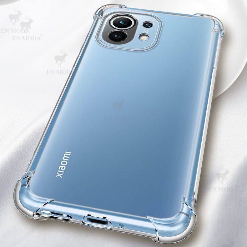 เคสโทรศัพท์ใสนิ่มกันกรแทก Xiaomi Mi 11 /Mi 11 lite รุ่นคลุมป้องกันกล้อง เคสซิลิโคนใส TPU กันกระแทก