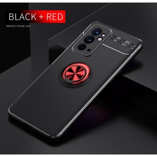 Oneplus 9RT 5G เคส TPU นิ่ม แหวนแม่เหล็ก ที่ใส่แหวนรถ เคสกันกระแทก ซิลิโคน ฝาหลัง