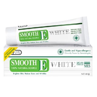 Smooth E Cream Plus White สมูทอี ครีม พลัส ไวท์ (มี 3 ขนาด: 10 กรัม / 30 กรัม / 60 กรัม)