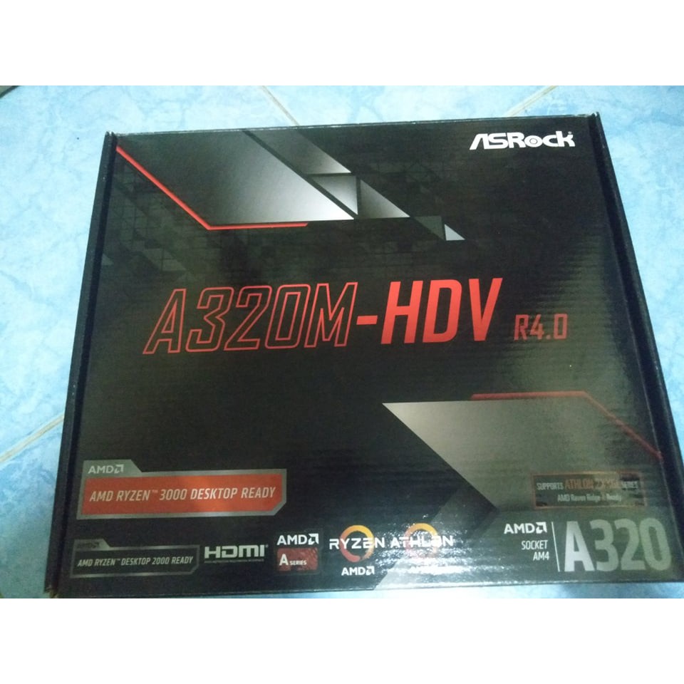 ASROCK A320M-HDV R4.0(มือ2)
