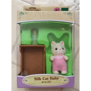 Sylvanian Families Silk Cat Baby