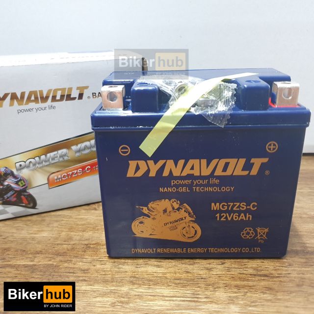 Аккумулятор dynavolt mg7zs c