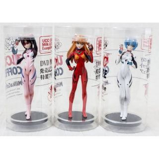 (แท้/มือ1/มือ2)​ Evangelion UCC COFFEE​ Project โมเดล​ อีวา​ แบบยืน ยูซีซี​ Height:80 mm เรย์,มาริ,อาสึกะ