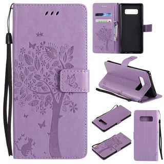 เคสหนังแบบพลิกได้สําหรับ samsung galaxy note 8 note 8