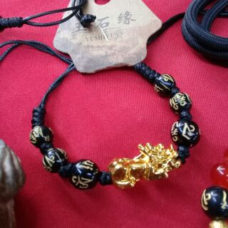 ข้อมือสายรูด ปี่เซี๊ยะ ทิเบต มีไว้รวยๆๆ สนใจบูชา ทักมาจร้า สาธุ