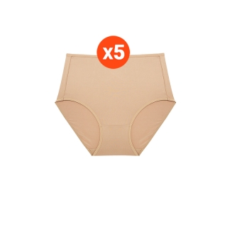 Sabina กางเกงชั้นใน (Set 5 ชิ้น) (ทรง Full) รุ่น Panty Zone รหัส SUXZM5106CD สีเนื้อ