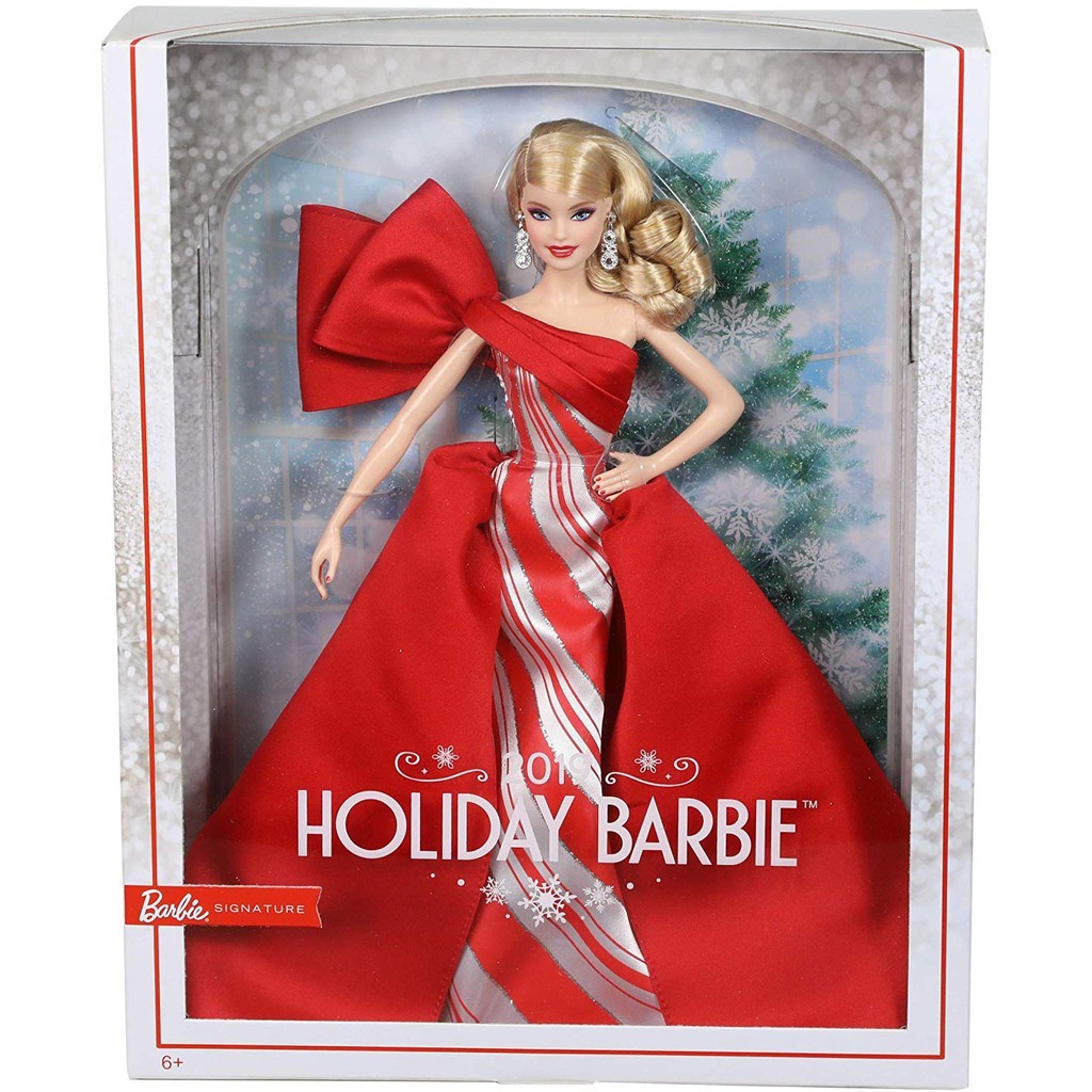 Barbie™ Holiday Doll ตุ๊กตา บาร์บี้ ฮอลลิเดย์ FXF01
