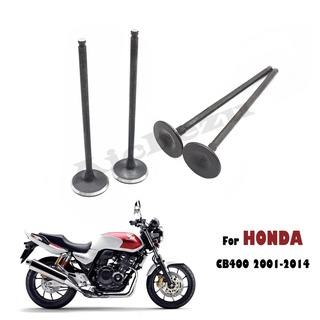 วาล์วท่อไอเสียรถจักรยานยนต์ สําหรับ Honda CB400 CB 400 VTEC 2001-2014