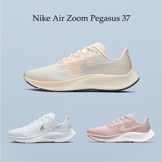 Air Zoom Pegasus 37 รองเท้าผ้าใบลําลอง เหมาะกับการวิ่ง เล่นกีฬา สําหรับผู้ชาย ผู้หญิง 9 สี 37 BQ9647-102