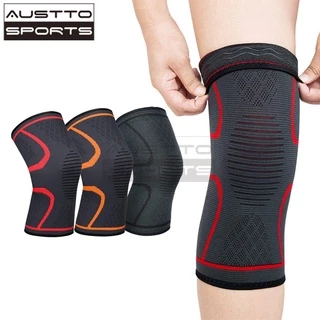 Austto 1piece ปลอกสวมเข่า เล่นบาสเก็ตบอล กีฬา ฟิตเนส ออกกำลังกาย สำหรับผู้ชายและผู้หญิง