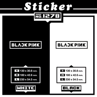 สติ๊กเกอร์ไดคัท Blackpink [Sticker PVC]