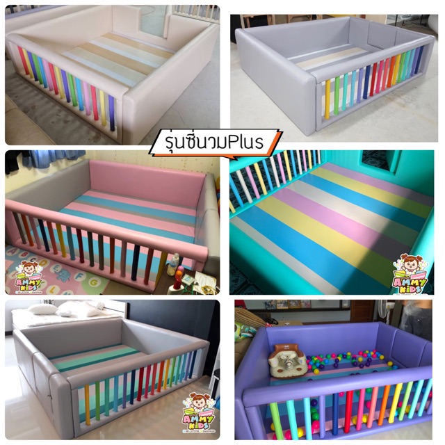 คอกกั้นเด็กรุ่นซี่นวม ตจว.ไม่รวมส่งชำระค่าส่งปลายทางต่างหาก นะคะข ราคา ถูกที่สุด ดีลบีเคเค แกลเลอรีภาพที่ 3