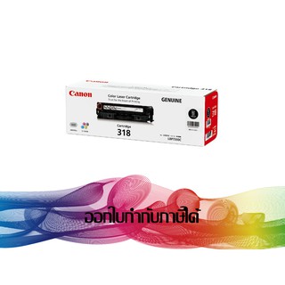 Canon 318 Black TONER ORIGINAL