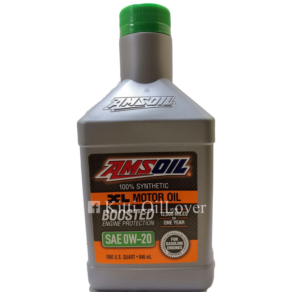 AMSOIL ล้างสต๊อก SAE 0W-20 XL Extended Life Synthetic Motor Oil น้ำมันเครื่องสังเคราะห์แท้ เครื่องยน
