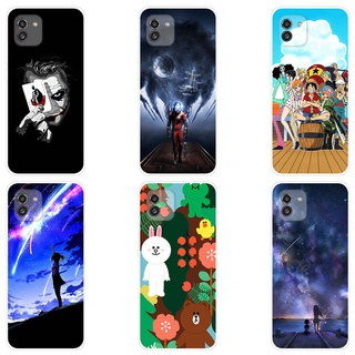 Galaxy A03 เคส ซิลิโคน TPU นิ่ม ฝาหลัง Samsung Galaxy A03 A 03 เคสป้องกัน