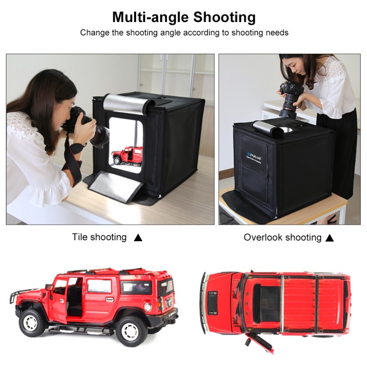 กล่องไฟถ่ายภาพ Light Box. สตูดิโอถ่ายภาพ กล่องถ่ายรูปสินค้า 40CM กล่องสำหรับถ่ายภาพ