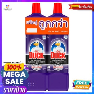 เป็ดโปรห้องน้ำ 900มล. แพ็คคู่DUCK PRO BATHROOM 900 X2