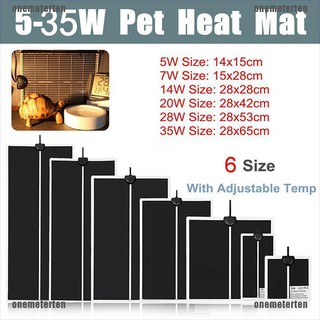 【onemeter】แผ่นทําความร้อน ปรับอุณหภูมิได้ สําหรับสัตว์เลื้อยคลาน