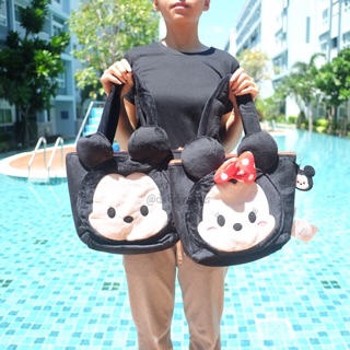 กระเป๋าสะพาย Mickey มิกกี้ &amp; Minnie มินนี่ Tsum Tsum ซูม ซูม 12นิ้ว