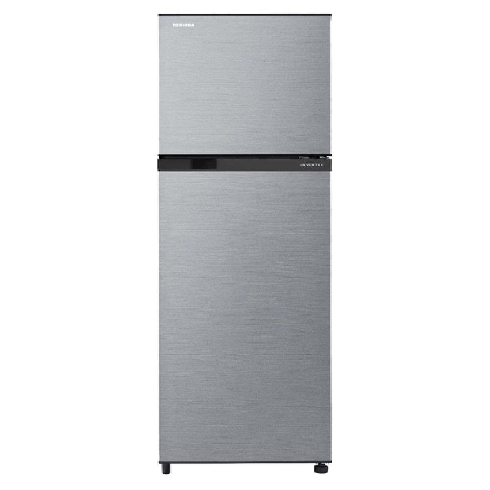 ตู้เย็น ตู้เย็น 2 ประตู TOSHIBA GR-B31KU(SS) 8.9คิว สีเงิน อินเวอร์เตอร์ ตู้เย็น ตู้แช่แข็ง เครื่องใช้ไฟฟ้า 2-DOOR REFRI