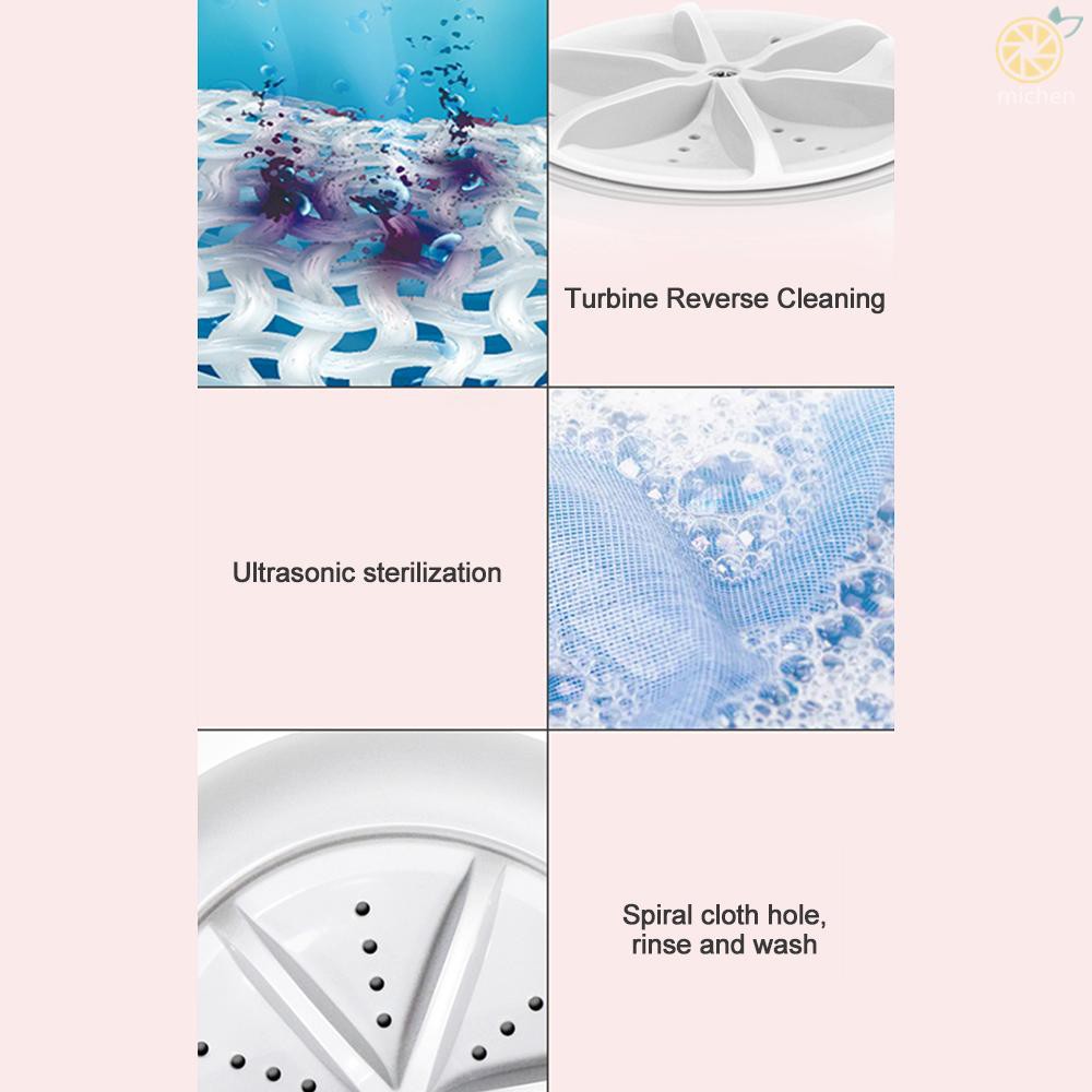 Mini Washing Machine Laundry Barrel Washer Underwear Socks Washer