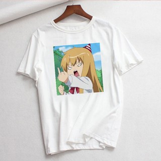 Cartoon Japanese Womens T-shirt Harajuku Women Casual Short Sleeve T-shirt Cartoon Top Womens T-shirt P-85