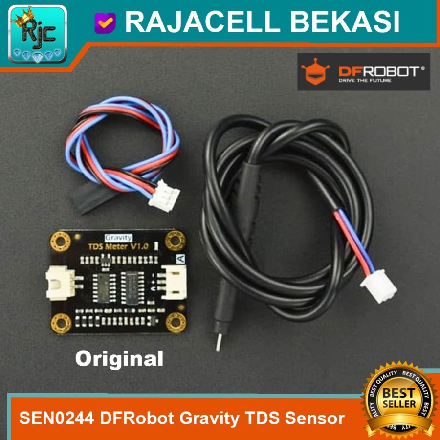 DFRobot SEN0244 โมดูลเซ็นเซอร์ TDS แบบอะนาล็อกแรงโน้มถ่วง Arduino ESP8266