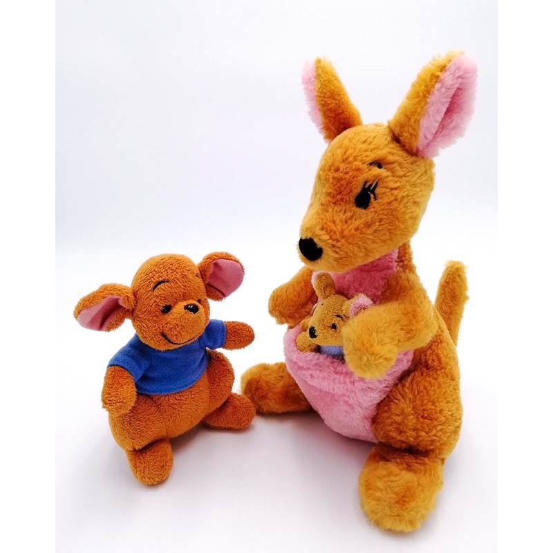 (พร้อมส่ง) ตุ๊กตา Disney - Winnie the Pooh จิงโจ้ Kanga & Roo (Tokyo Disney Resort) l แท้ 🇯🇵