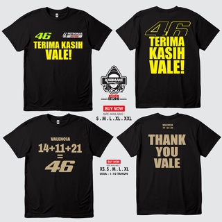 เสื้อยืด ลาย Valentino Rossi VR46 Motogp Year VALENCIA สําหรับผู้ชายสามารถปรับแต่งได้