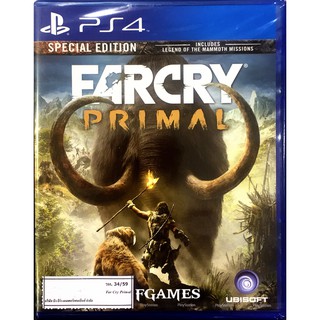 PS4 Far Cry Primal Special Edition Zone3 Eng แผ่นเกมส์ ของแท้ มือ1 ของใหม่ ในซีล