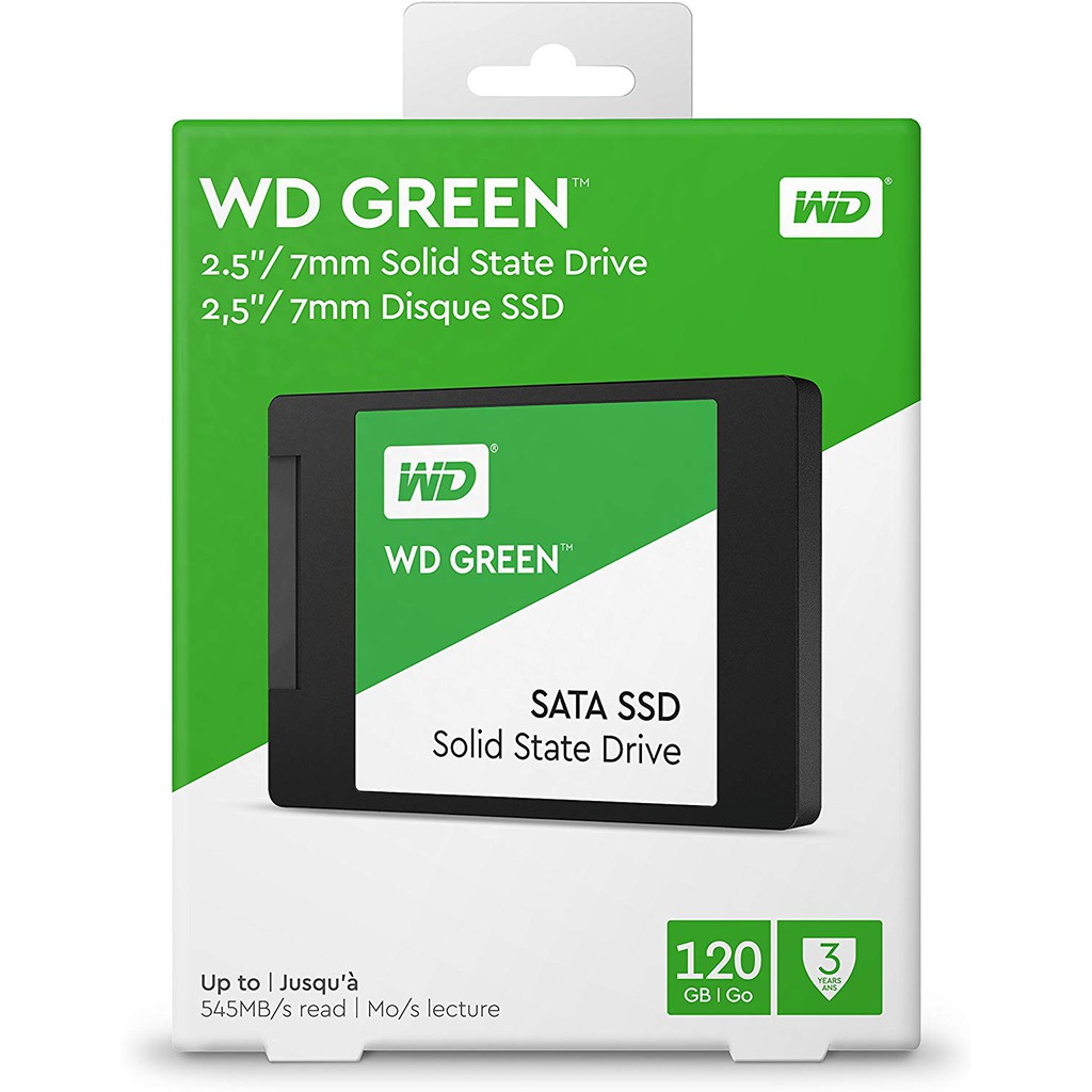 ️SSD WD ใหม่!!️120GB / 240GB / 480GB / 960GB /1TB SSD (เอสเอสดี) WD GREEN SATA III 6Gb/s Warranty 3 - Y