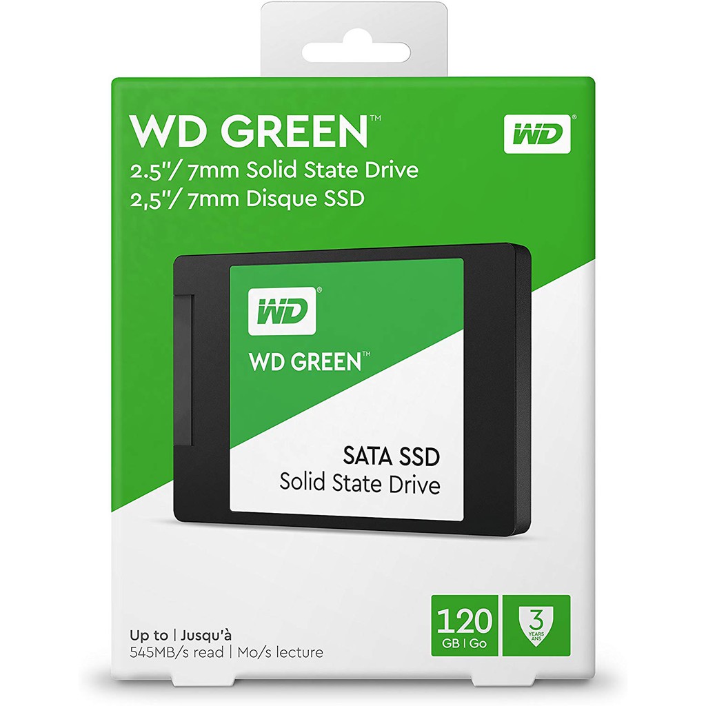 ⚡️SSD ใหม่!!⚡️120GB / 240GB / 480GB / 1TB SSD (เอสเอสดี) WD GREEN SATA III 6Gb/s Warranty 3 - Y