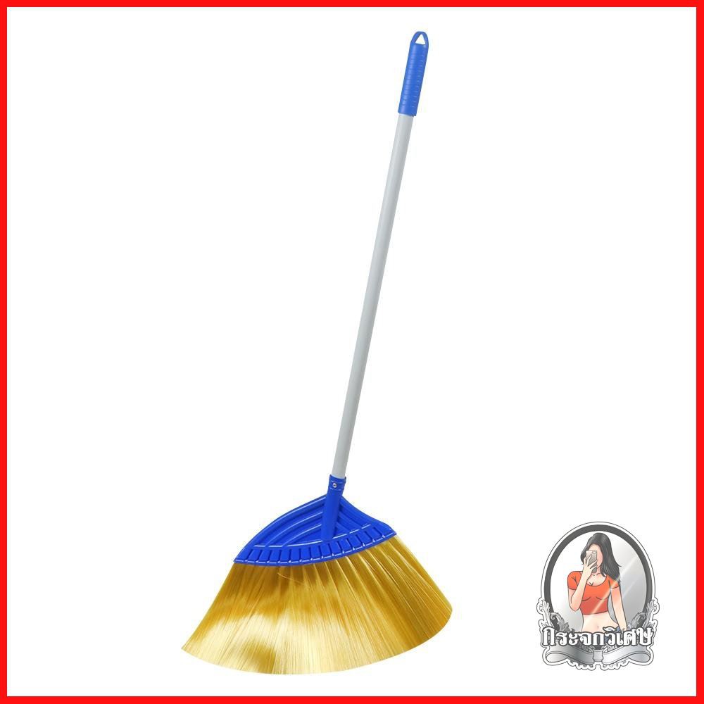 ไม้กวาด ที่โกยผง อุปกรณ์ทำความสะอาด ไม้กวาดไนล่อน NEW SPONGE NS-8  ถักทอเส้นใยไนล่อนด้วยเครื่องจักร 