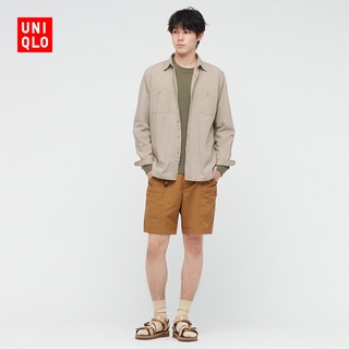 ระเบิด Uniqlo ผู้ชาย ชุดล้างน้ำเสื้อ(แขนยาว) 436315 UNIQLO