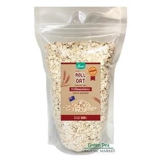 Xongdur ข้าวโอ๊ตแผ่นชนิดหนา (Roll Oat) 300กรัม pure oat นำเข้าจากออสเตรเลีย