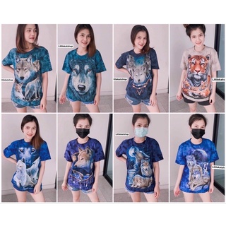 เสื้อมัดกัด มัดย้อม สกีนลายสุดน่ารัก งานลิขสิทธิ์แท้
