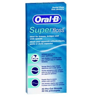 ORAL B ออรัลบี ซุปเปอร์ฟลอสมินท์30ม.