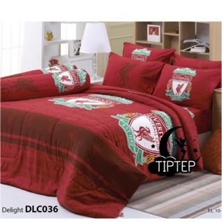 Tulip Delight - ผ้าปูที่นอนลาย Liverpool (ไม่รวมผ้านวม)ลิขสิทธิ์แท้