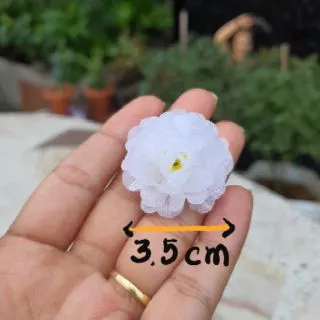 ดอกมะลิซ้อน 3.5cm.ดอกมะลิปลอมคุณภาพดี