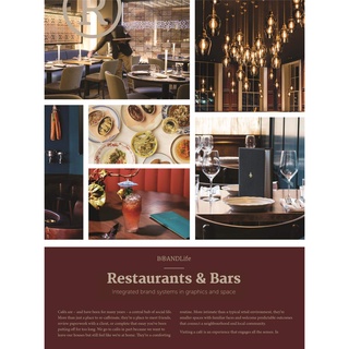 BRANDLife Restaurants &amp; Bars: Integrated brand systems in graphics and space