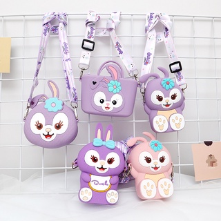 พร้อมส่ง ใหม่ กระเป๋าสะพายไหล่ ลายการ์ตูน Stella Lou น่ารัก ขนาดเล็ก ของขวัญวันเกิด สําหรับเด็กผู้หญิง