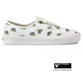 VANS AUTHENTIC OUTDOOR BLANC DE BLANC BEAR SNEAKERS สินค้ามีประกันแท้