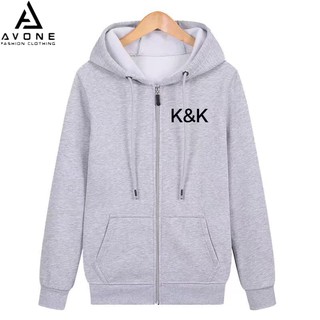 K.C SHOP AVONE ใหญ่，หนา，ผ้าดี เสื้อฮู้ดแฟชั่น สำหรับหญิงชาย สินค้ามาใหม่สำหรับฤดูหนาว 0027-KK