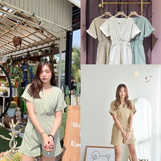 🧸🌈จั้มสูทเนื้อผ้ายืดหยุ่นดีมาก ทรงสวยมีกระเป๋าในตัวมา ใส่ทำงาน ไปเที่ยว ตัวเดียวจบค่าาา🥰 ห้ามพลาดเลยนะคะ