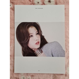 [แท้/พร้อมส่ง] หน้าโฟโต้บุ๊ค ซานะ จีฮโย​ Sana Jihyo TWICE Eyes Wide Open Monography Photo Book Cut