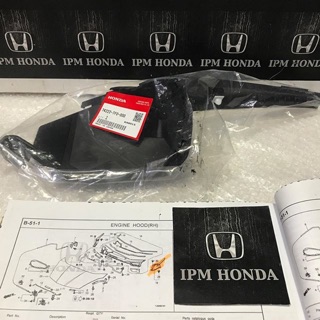 74212/74222 TF0 ฝาครอบยาง บานพับฝากระโปรงหน้า สําหรับ Honda Jazz S RS GE8 2009 2010 2011 2012 2013