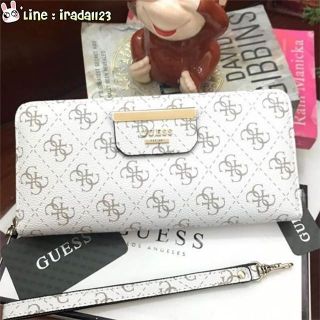 GUESS FACTORY WOMENS LONG WALLET 2018 ของแท้ ราคาถูก