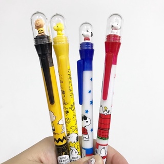 ดินสอกด หัวมาสคอต กดแล้วหมุนได้ ลาย SNOOPY