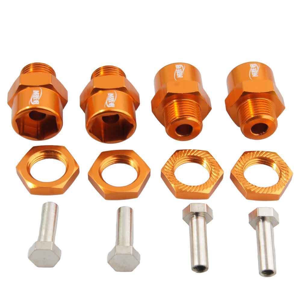 RC Alum Wheel Hex Combine 12mm Turn 17mm Drive 4PC For HSP 1:10 Buggy Truck